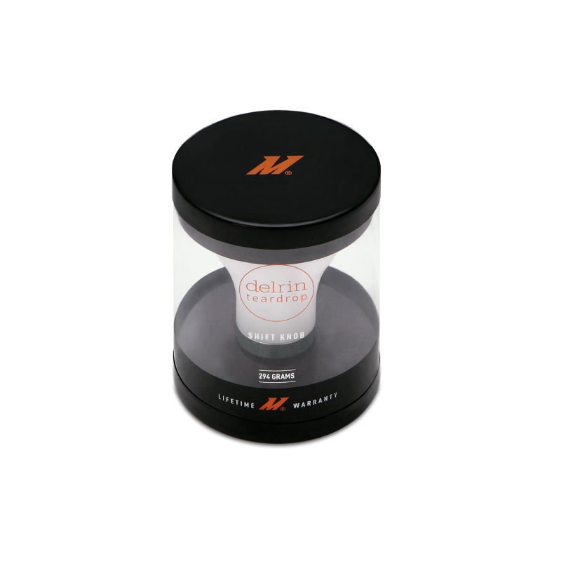 Mishimoto MMSK-TDP-WH FITS: Shift Knobs FITS: Teardrop Shift Knob White Shift Knobs