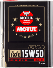 Load image into Gallery viewer, Motul 104512 FITS: 15W50 Classic 2100 Oil 10x2L Motor Oils