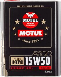 Motul 104512 FITS: 15W50 Classic 2100 Oil 10x2L Motor Oils
