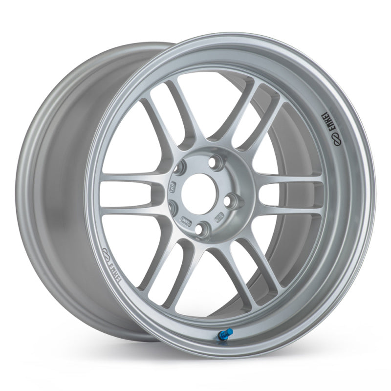 Enkei 37981165N10SP FITS: RPF1RS 18x11 5x114.3 -10mm Offset 75mm Bore Silver Wheel Wheels Cast