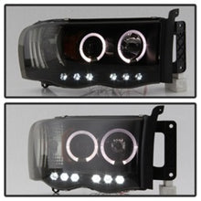 Load image into Gallery viewer, SPYDER 5078384 FITS: Dodge Ram 1500 02-05 03-05 Projector Headlights LED Halo LED Blk Smke PRO-YD-DR02-HL-BSM Headlights