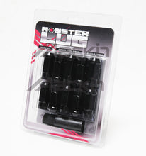 Load image into Gallery viewer, Wheel Mate 33004B FITS: Monster Open End Lug Nut Set of 20 Black 1/2in Lug Nuts
