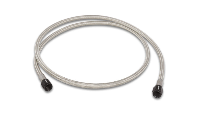 Vibrant 10275 FITS: Univ Oil Feed Kit 2ft Teflon lined S.S. hose with two -4AN female fittings preassembled Oil Line Kits