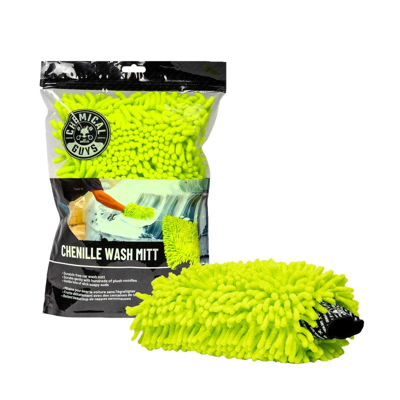Chemical Guys MIC493 FITS: Chenille Premium Scratch-Free Microfiber Wash Mitt Pads & Sponges