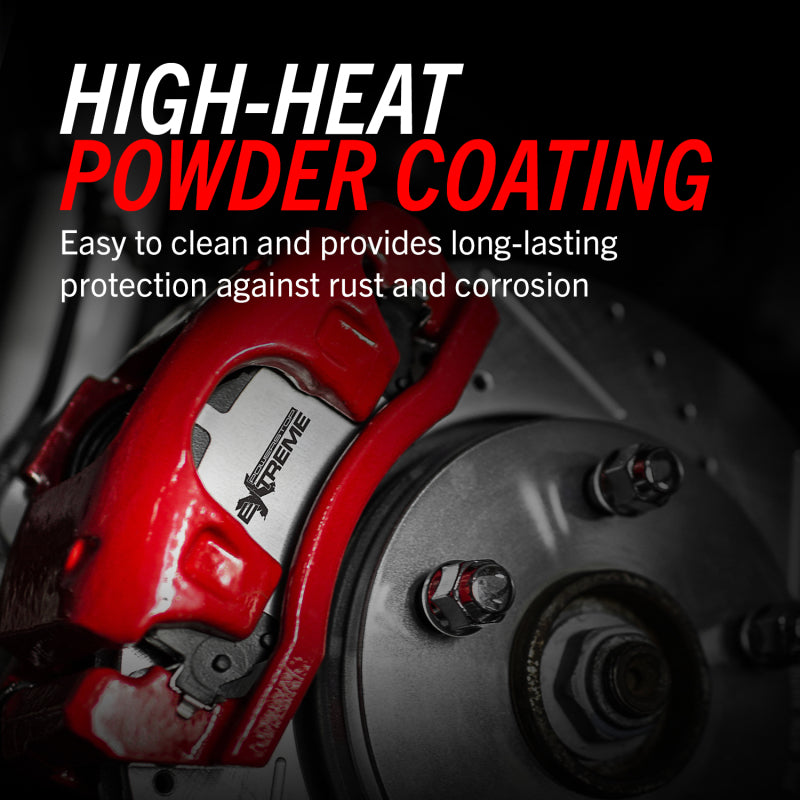 PowerStop S3320A FITS:Power Stop 07-16 Mini Cooper Front Red Calipers w/Brackets Pair Brake Calipers Perf