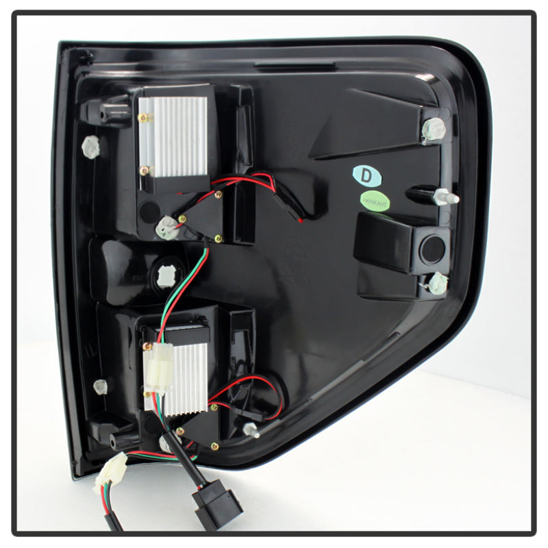 SPYDER 5008374 FITS: Ford F150 09-14 LED Tail Lights Black ALT-YD-FF15009-LED-BK Tail Lights