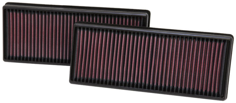 K&N Engineering 33-2474 FITS:K&N Replacement Air Filter 12.563in O/S Length x 5.25in O/S Width x 1.625in H (Inc 2 Filters) Air Filters Drop In