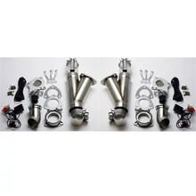 Load image into Gallery viewer, Granatelli Motor Sports 302530K FITS:Granatelli 3.0in Stainless Steel Electronic Dual Exhaust Cutout w/Slip Fit &amp; Band Clamp Exhaust Cutouts