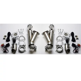 Granatelli Motor Sports 302530K FITS:Granatelli 3.0in Stainless Steel Electronic Dual Exhaust Cutout w/Slip Fit & Band Clamp Exhaust Cutouts