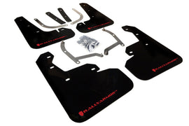 Rally Armor MF45-UR-BLK/RD FITS: 17-23 Subaru Impreza 4D/5D Black UR Mud Flap w/Red Logo Mud Flaps