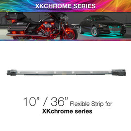 XKGLOW XK-4P-S-10 FITS:XK Glow 10in Multi Color Flexible Strip for XKchrome & 7 Color Series Light Strip LED