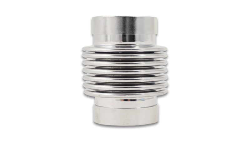 Vibrant 69527 FITS: SS Bellow Assembly w/ Liner 1.875in Inlet/Outlet ID x 2.75in OAL Electro Polished Flanges