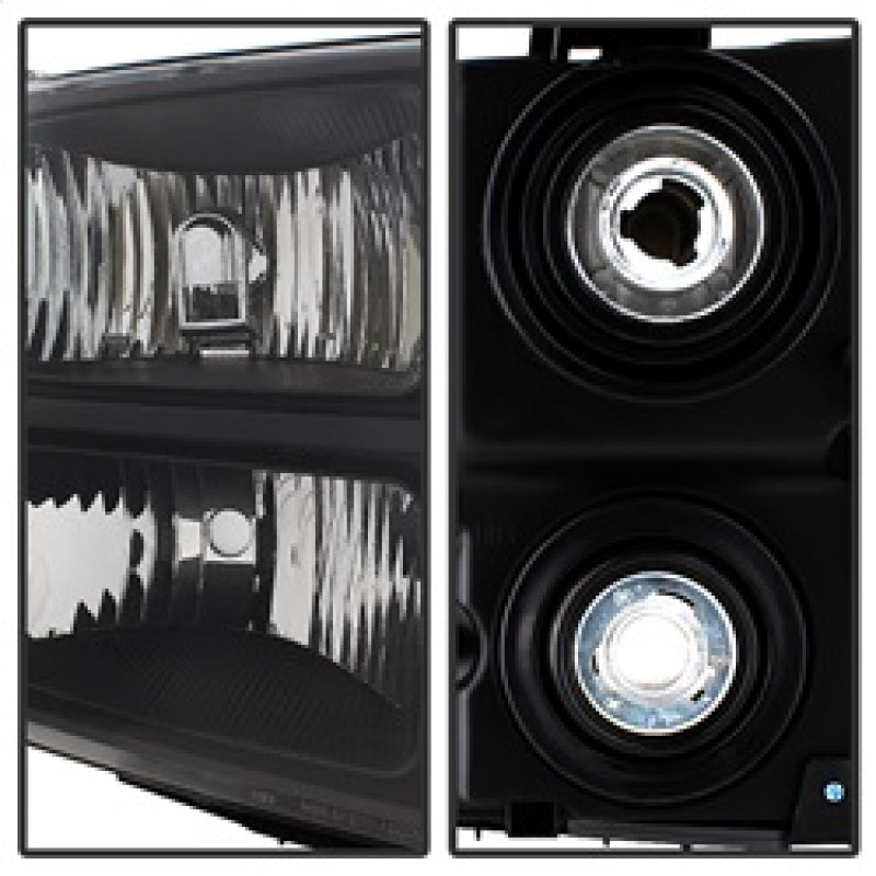 SPYDER 9034749 FITS:xTune GMC Sierra 07-13 Crystal Headlights Black HD-JH-GSIE07-AM-BK Headlights