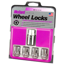 Load image into Gallery viewer, McGard 24157 FITS: Wheel Lock Nut Set 4pk. (Cone Seat) M12X1.5 / 19mm &amp; 21mm Dual Hex / 1.28in. L Chrome Lug Nuts