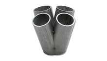 Load image into Gallery viewer, Vibrant 2457 FITS: 4 into 1 SS Turbo Mani Collector for GT28/30/35 in Flange 48mm Pipe OD 4.5in tall 58mm out Merge Collectors