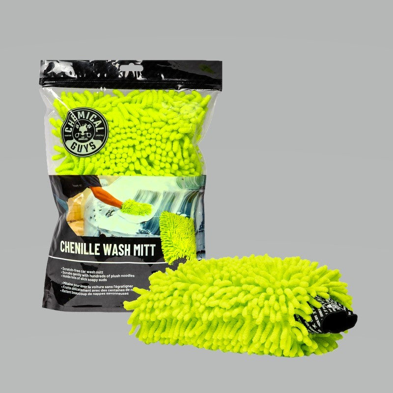 Chemical Guys MIC493 FITS: Chenille Premium Scratch-Free Microfiber Wash Mitt Pads & Sponges