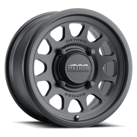 Method Wheels MR41457012543 FITS:Method MR414 Bead Grip 15x7 / 4+3/13mm Offset / 5x4.5 / 76mm CB Matte Black Wheel Wheels Cast