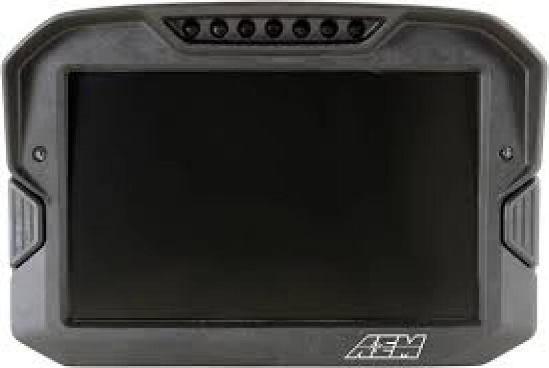 AEM 30-5702 FITS: CD-7 Non Logging GPS Enabled Race Dash Carbon Fiber Digital Display w/o VDM (CAN Input Only) Gauges