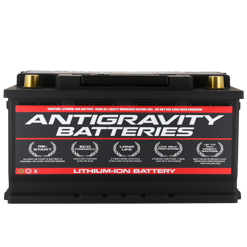 Antigravity Batteries AG-H8-80-RS FITS:Antigravity H8/Group 49 Lithium Car Battery w/Re-Start Batteries