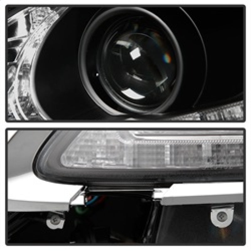 SPYDER 5082800 FITS: Lexus GS 300 / 350 / 450 06-11 Headlights HID Model Only Black PRO-YD-LG06-HID-DRL-BK Headlights
