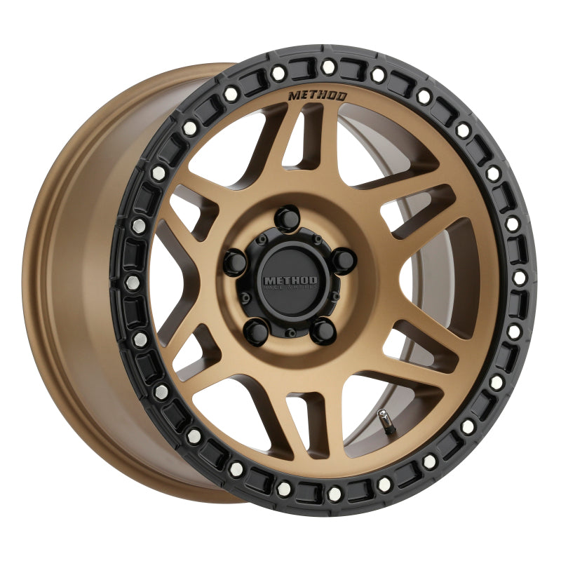 Method Wheels MR31279050912N FITS:Method MR312 17x9 -12mm Offset 5x5 71.5mm CB Method Bronze/Black Street Loc Wheel Wheels Cast