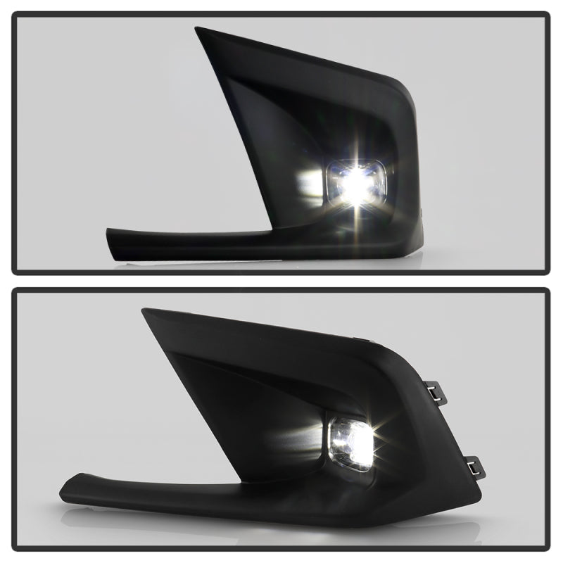 SPYDER 9051203 FITS: 22-23 Honda Civic OEM Full LED Fog Lights w/ Switch Clear Fog Lights
