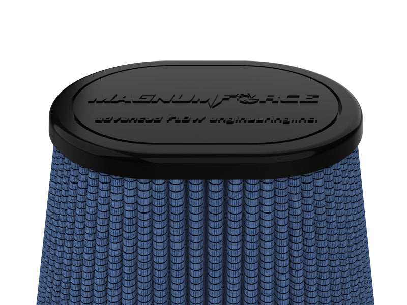 aFe 24-90115 FITS: MagnumFORCE Intake Replace Air Filter w/Pro5R Med 4in F x 7.75x6.5in B x 4.75x3.5in T x 7in H Air