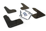 Rally Armor MF51-UR-BLK/DGRY FITS: 17-21 Honda Civic Sport/Sport Touring Black UR Mud Flap w/Dark Grey Logo Mud Flaps