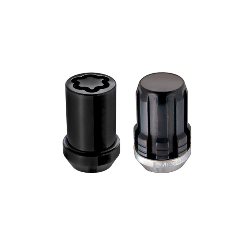 McGard 65457BK FITS: SplineDrive Tuner 4 Lug Install Kit w/Locks & Tool (Cone) M12X1.5 / 13/16 Hex Black Lug Nuts