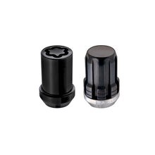 Load image into Gallery viewer, McGard 65457BK FITS: SplineDrive Tuner 4 Lug Install Kit w/Locks &amp; Tool (Cone) M12X1.5 / 13/16 Hex Black Lug Nuts