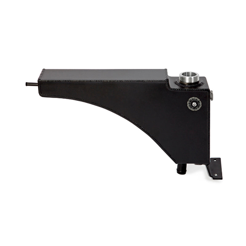 Mishimoto MMRT-F2D-99EMWBK FITS: 99-03 Ford 7.3L Powerstroke Aluminum Degas Tank Micro-Wrinkle Black Cooling Packages