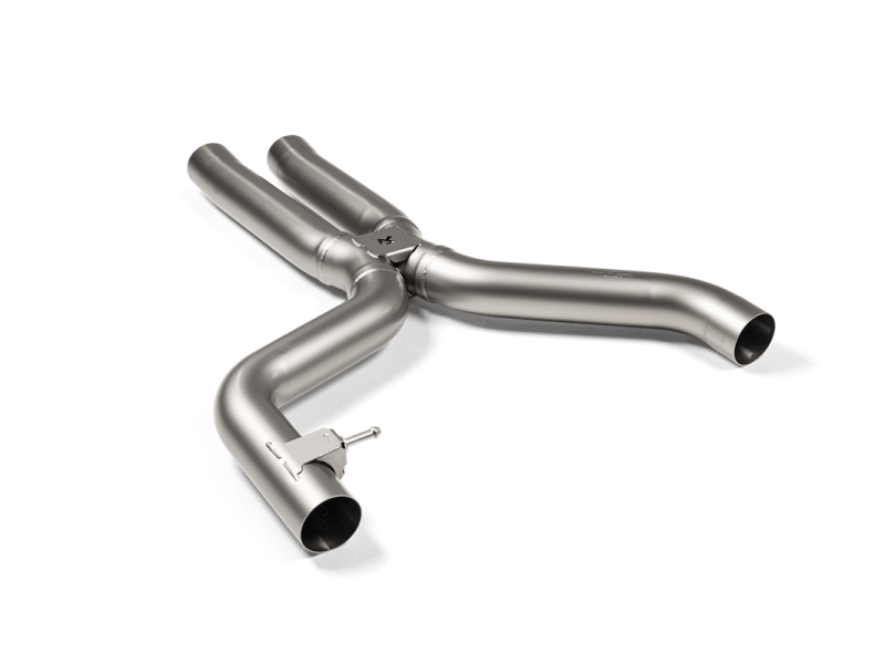 Akrapovic E-BM/T/14 FITS: 2021 BMW M3 (G80) Evolution Short Link Pipe Set w/o Resonator (Titanium) Connecting Pipes