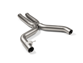 Akrapovic E-BM/T/14 FITS: 2021 BMW M3 (G80) Evolution Short Link Pipe Set w/o Resonator (Titanium) Connecting Pipes