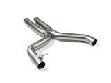Akrapovic E-BM/T/14 FITS: 2021 BMW M3 (G80) Evolution Short Link Pipe Set w/o Resonator (Titanium) Connecting Pipes