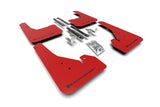 Rally Armor MF67-UR-RD/BLK FITS: 18-25 Toyota Corolla Hatchback Red UR Mud Flap Black Logo Mud Flaps