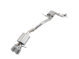 AWE Tuning 3015-22058 FITS: Mk6 GLI 2.0T Mk6 Jetta 1.8T Touring Edition Exhaust Polished Silver Tips Catback