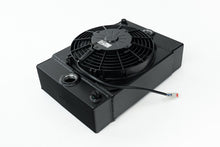 Load image into Gallery viewer, CSF 7065B FITS: Universal Drag Race / Tuck Radiator w/9in Spal Fan 10.5in H x 10in L x 3.6in W Black Radiators