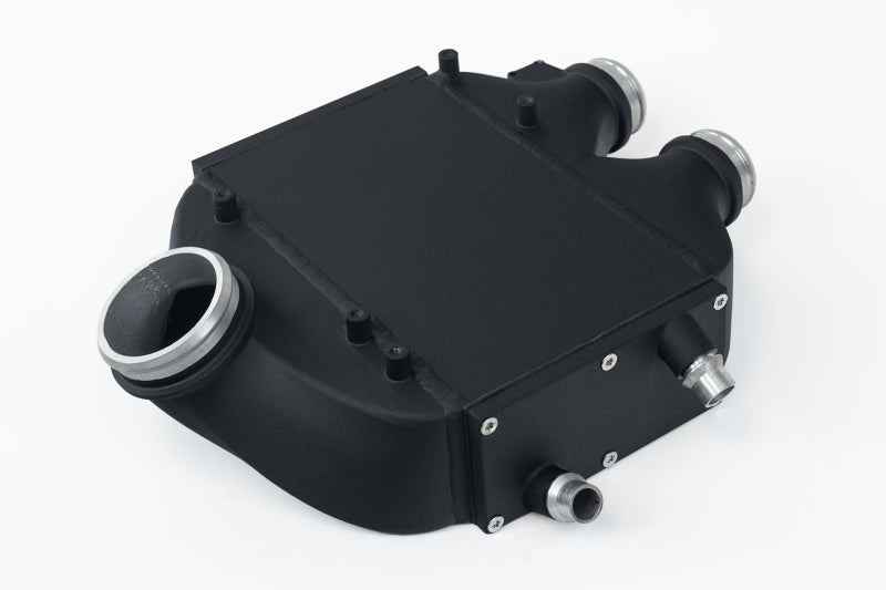 CSF 8082 FITS: 2014+ BMW M3/M4 (F8X) Top Mount Charge-Air-Cooler Crinkle Black Intercoolers