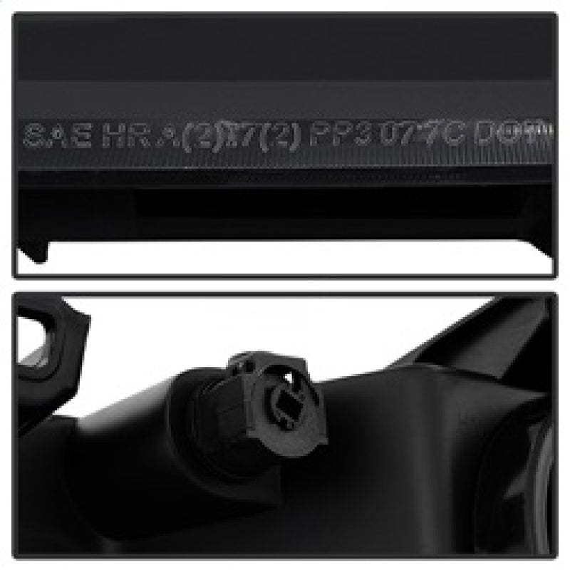 SPYDER 9034749 FITS:xTune GMC Sierra 07-13 Crystal Headlights Black HD-JH-GSIE07-AM-BK Headlights