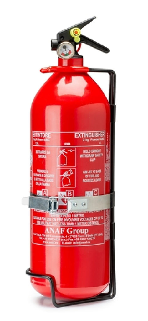SPARCO 014773BSS2 FITS:Sparco 2 Liter Handheld Steel Extinguisher Fire Safety