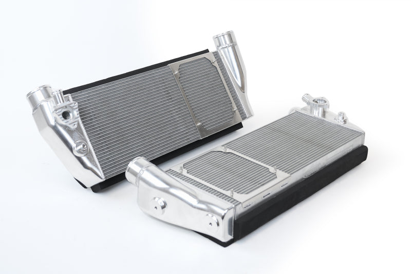 CSF 8210 FITS: 16-19 Ferrari 488 GTB/Spider 19-20 Pista High Performance Intercooler System Raw Intercoolers