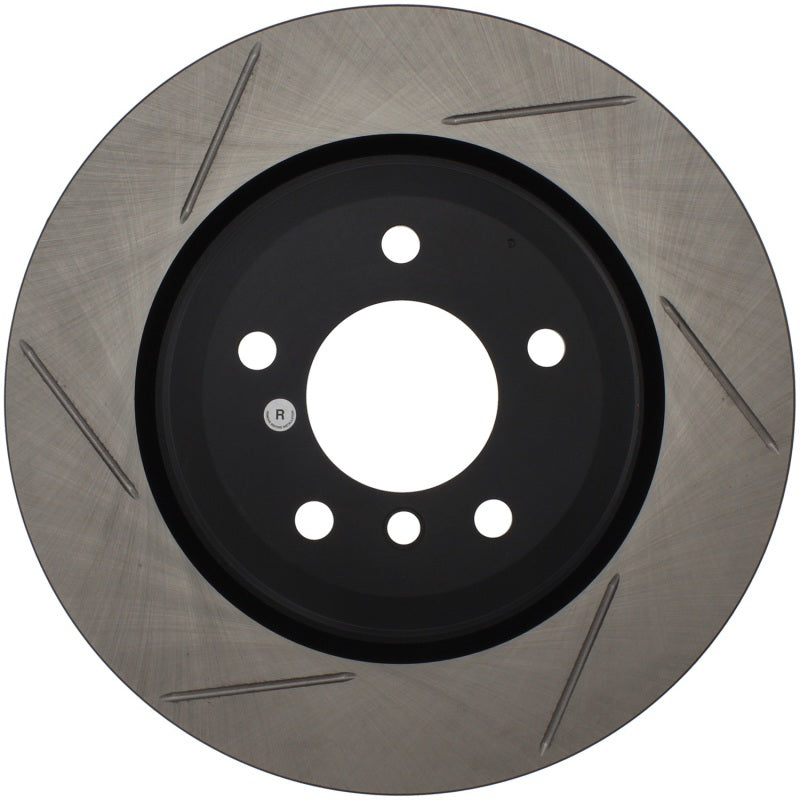 Stoptech 126.34080SL FITS:StopTech Power Slot 06 BMW 330 Series / 07-09 335 Series Rear Left Slotted Rotor Brake Rotors Slotted