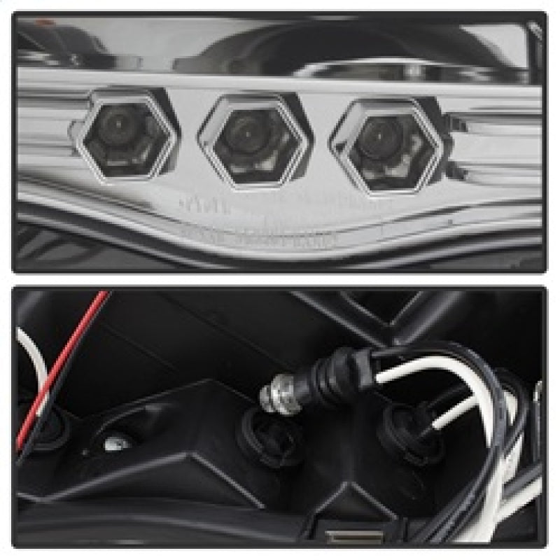 SPYDER 5009982 FITS: Dodge Ram 1500 02-05/Ram 2500 03-05 Projector Headlights LED Halo LED Chrm PRO-YD-DR02-HL-C Headlights