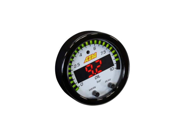 AEM 30-0307 FITS: X-Series 0-150 Oil Pressure Gauge Kit Gauges
