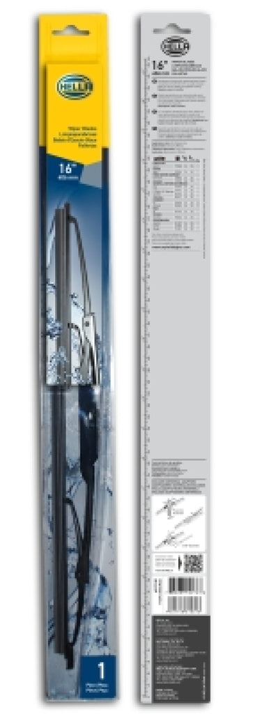 Hella LA9XW398114016/I FITS: Standard Wiper Blade 16in Single Exterior Trim