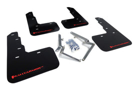 Rally Armor MF47-UR-BLK/RD FITS: 17-22 Honda Civic Type R Black UR Mud Flap w/Red Logo Mud Flaps
