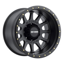 Load image into Gallery viewer, Method Wheels MR60529080512N FITS:Method MR605 NV 20x9 -12mm Offset 8x6.5 121.3mm CB Matte Black Wheel Wheels Cast