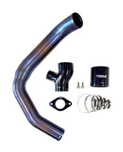 Load image into Gallery viewer, Torque Solution TS-SU-843-PR FITS: 15-21 Subaru WRX Top Mount Charge Pipe Titanium Burnt Purple / Blue Air Intake Components