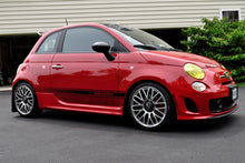 Load image into Gallery viewer, Rally Armor MF25-UR-BLK/RD FITS: 12-18 Fiat 500 Black UR Mud Flap w/Red Logo Mud Flaps