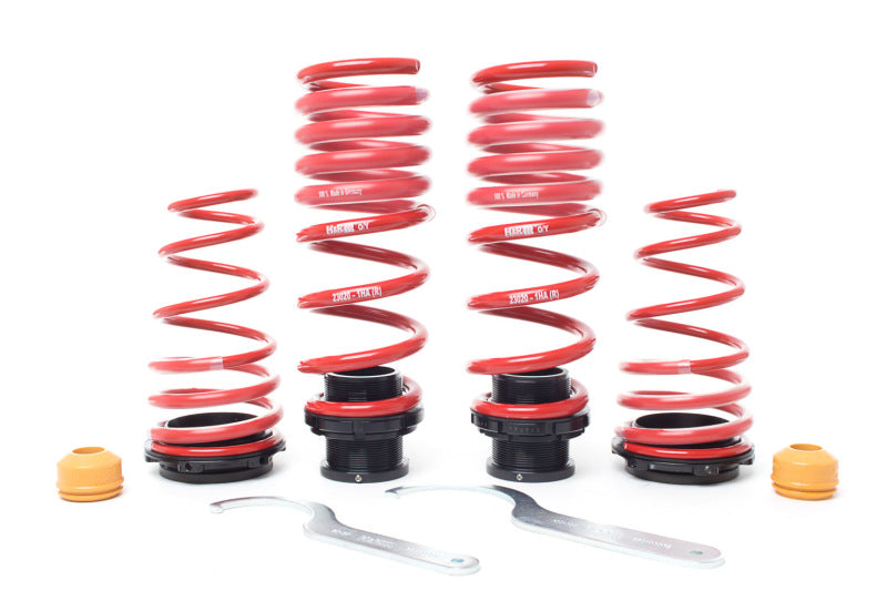 H&R 23020-1 FITS: 20-22 Porsche 911/992 Carerra 4/4S Cabrio/4S Coupe (AWD) VTF Adjustable Lowering Springs Lowering Springs